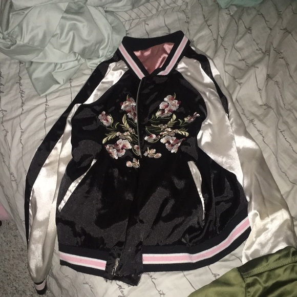 🐶2FOR20🐶Cute Satin bomber jackets✨ - Picture 1 of 3